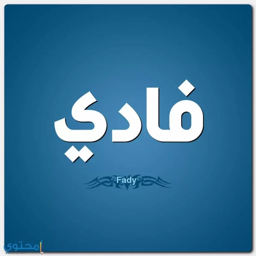 الأصل في تسمية Fady