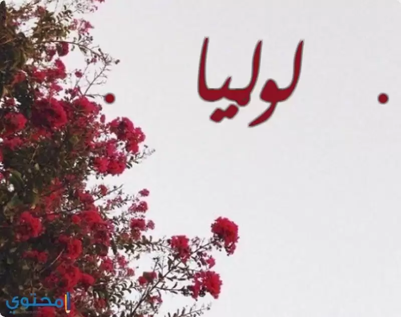 معنى اسم لوليا 