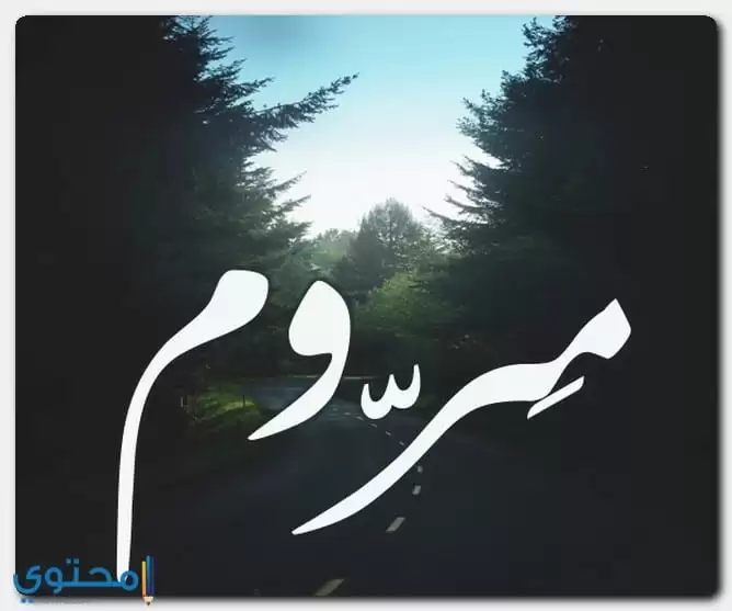 معنى اسم مروم