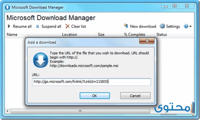 Microsoft Download Manager 
