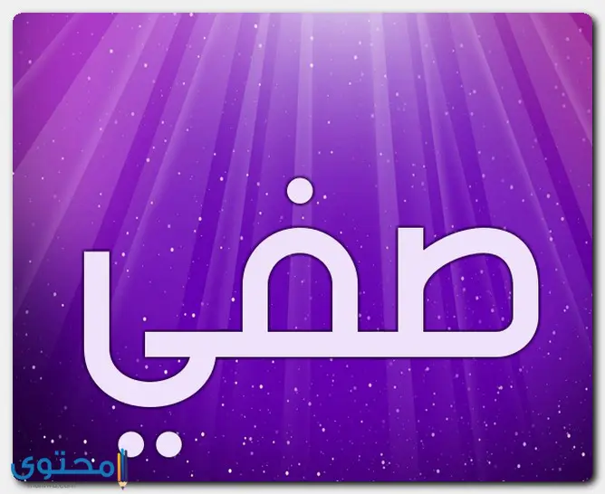 معنى اسم صفي وصفات حامل الاسم (Sfy)