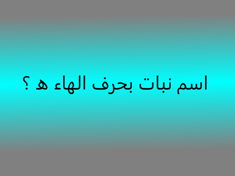 اسم المصنع بحرف هاء موقع المحتوى