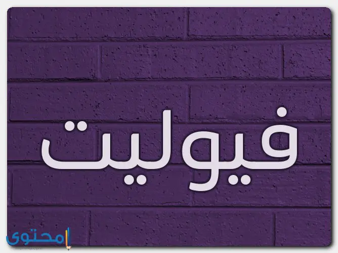 معنى اسم فيوليت وصفات حامل الاسم (Violet)