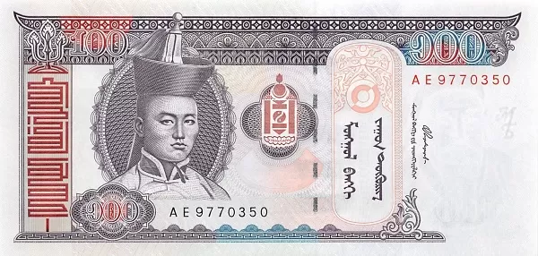 l mongolia 100 tugrik 2000 pn 65a a