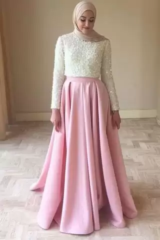 large large Fustany Fashion Hijab Fashion Hijab Evening Dresses 7