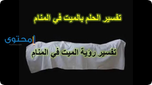 تفسير رؤية ميت مريض فى الحلم موقع محتوى