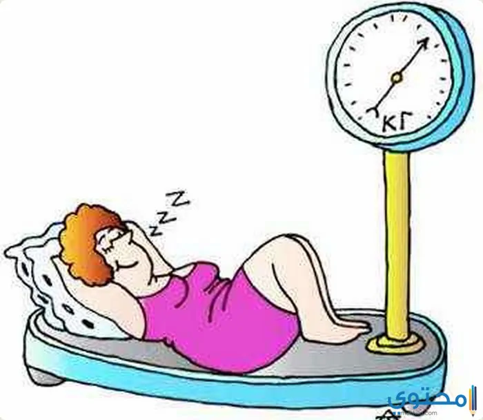 sleep diet sleep and weight loss 00 woman scale cartoon