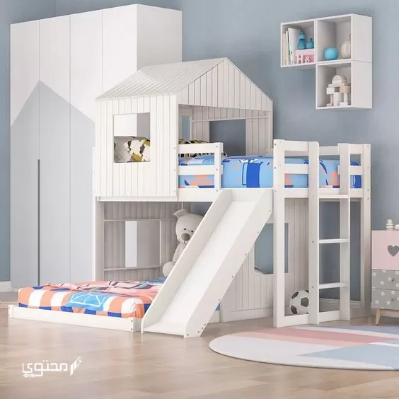 De nieuwste vormen kinderbedden, twee verdiepingen, 2024