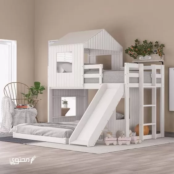 De nieuwste vormen kinderbedden, twee verdiepingen, 2024