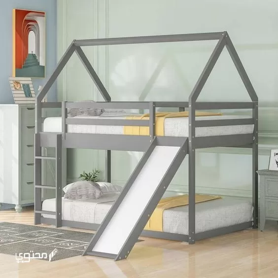 De nieuwste vormen kinderbedden, twee verdiepingen, 2024