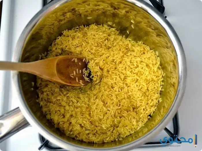 بسمتى بقطع اللحم3