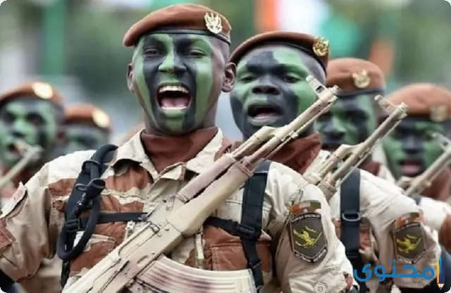 أضعف الجيوش في قارة أفريقيا