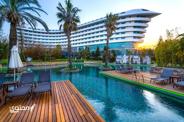 أفضل فنادق أنطاليا تركيا على البحر 2024