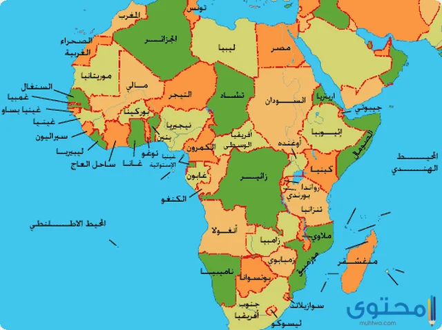 أكبر دولة في أفريقيا