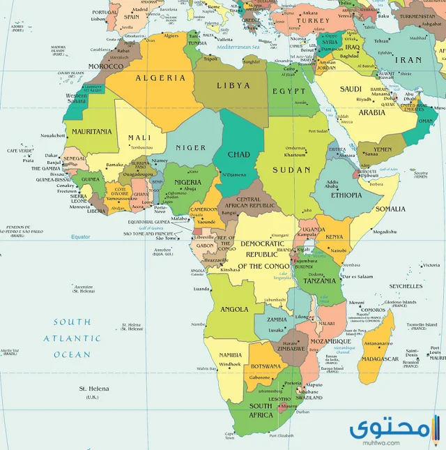 أهم عواصم دول إفريقيا (عواصم قارة إفريقيا)