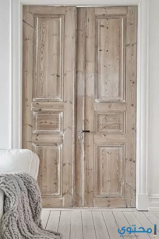 أحدث أشكال الأبواب الخشبية الداخلية