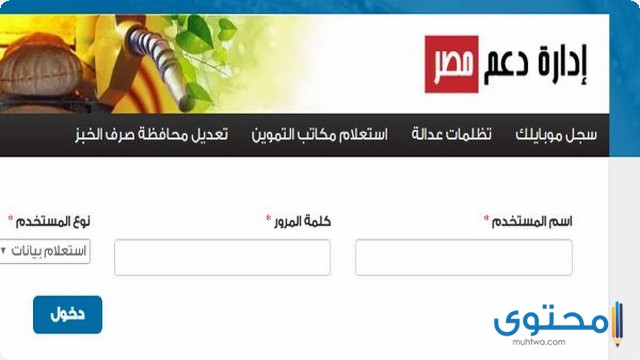 موقع دعم مصر