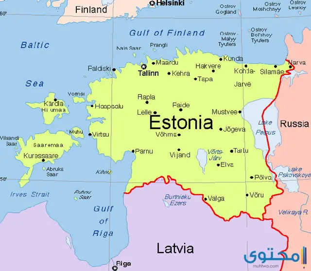 مقاطعات إستونيا