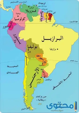 اسماء الدول في قارة امريكا