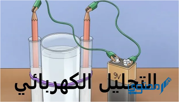 شرح عملية التحليل الكهربائي 1 عملية التحليل الكهربائي