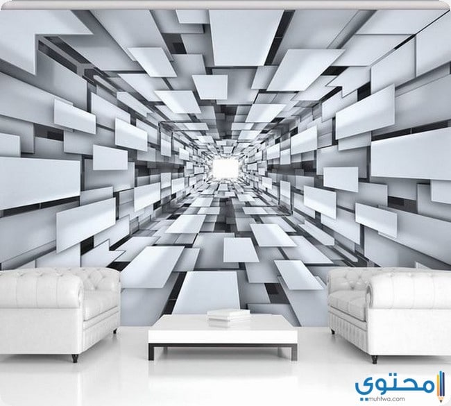 ورق جدران ثلاثي الابعاد