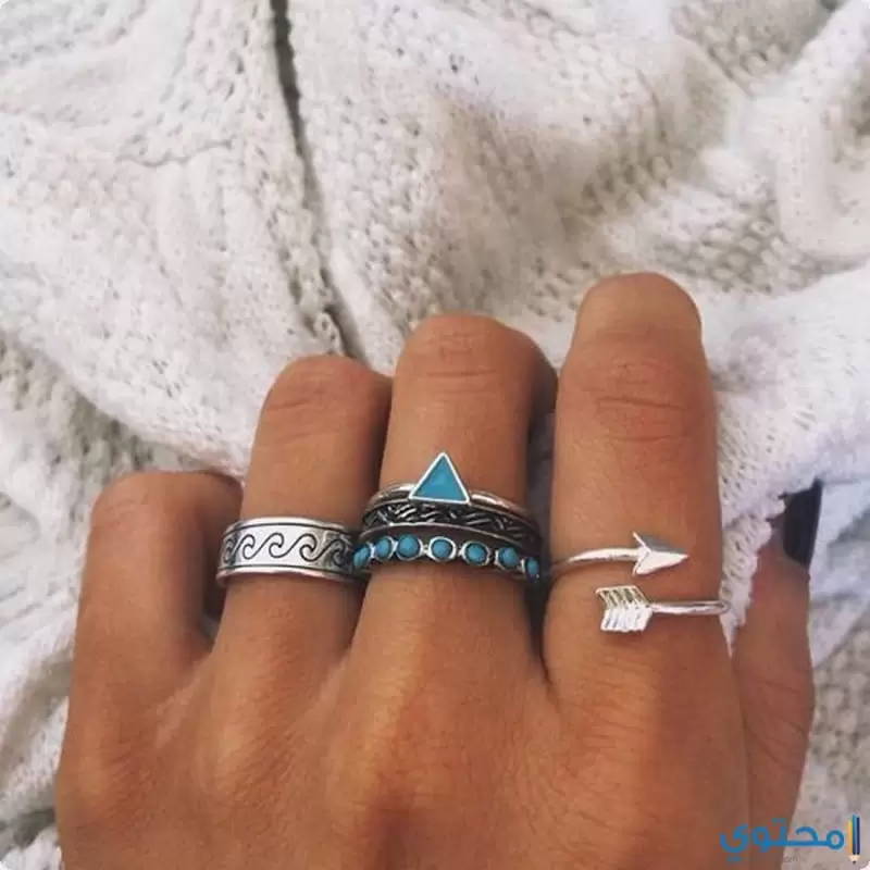 خواتم فضة 2023