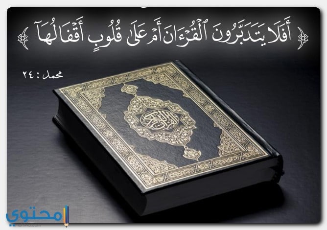 الآيات التي تتحدث عن القرآن