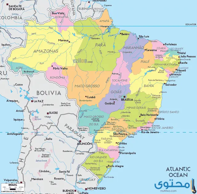 ولايات جمهورية البرازيل