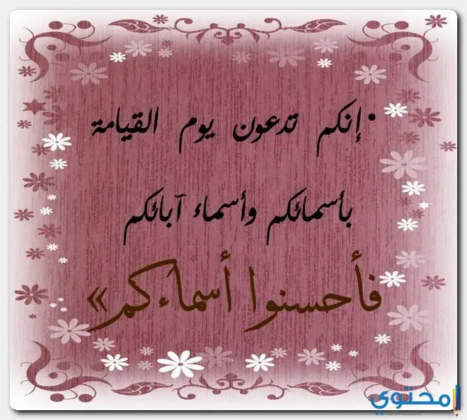 الأسماء في الإسلام