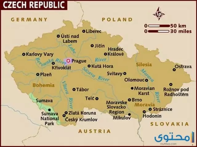 مناطق جمهورية التشيك
