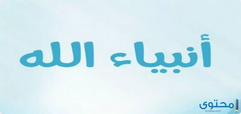 والأنبياء عليهم السلام 5