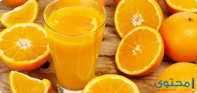 السعرات الحرارية في عصير البرتقال وفوائده الصحية