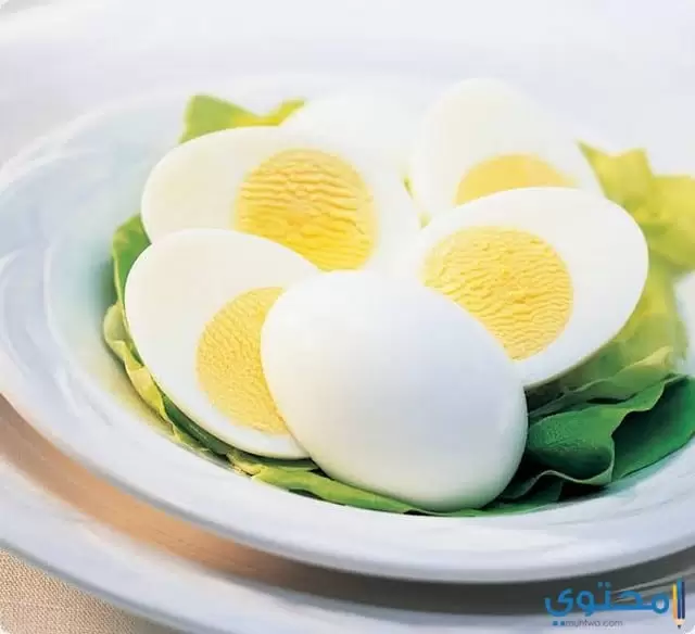 السعرات الحرارية في البيض المسلوق والبيض المقلي
