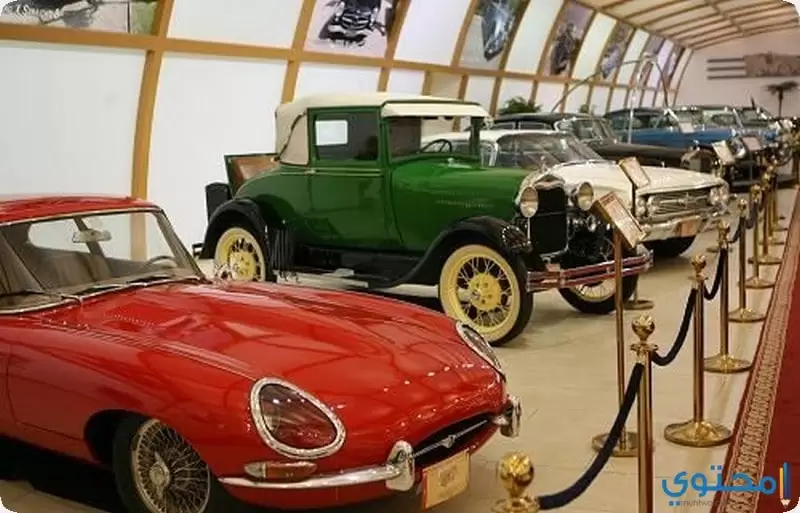 من داخل متحف السيارات 
