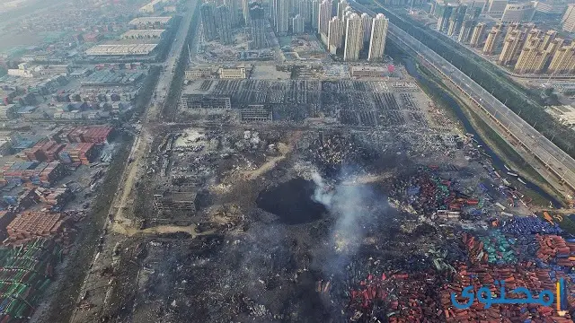 انفجار تيانجين 2015 - الصين