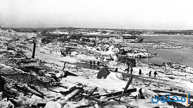 انفجار هاليفاكس 1917 - كندا