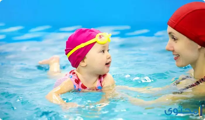 عن أهمية السباحة للأطفال3