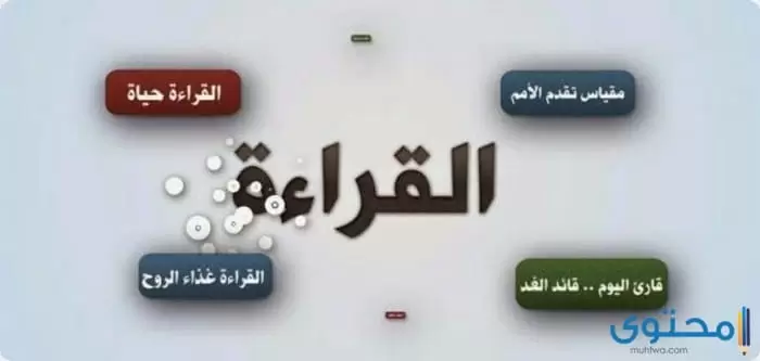 بحث عن أهمية القرأة2