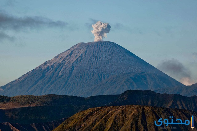 بركان جبل سمالاس 1257 ـ أندونيسيا