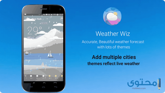 تطبيق Weather Wiz