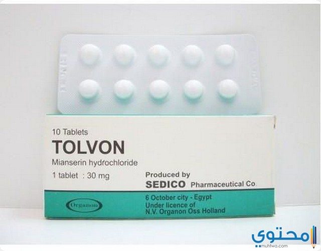 تولفون Tolvon أقراص لعلاج أعراض القلق والاكتئاب