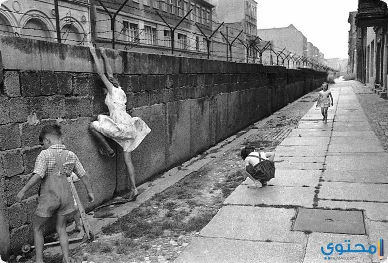 جدار برلين قديما