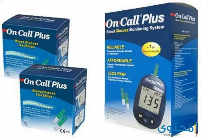 جهاز قياس السكر On Call Plus