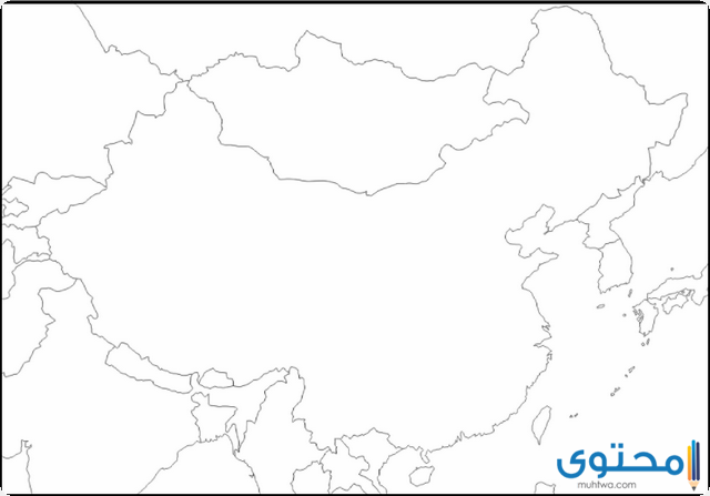 خريطة الصين