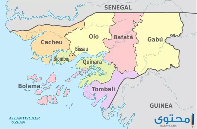 أقاليم جمهورية غينيا بيساو