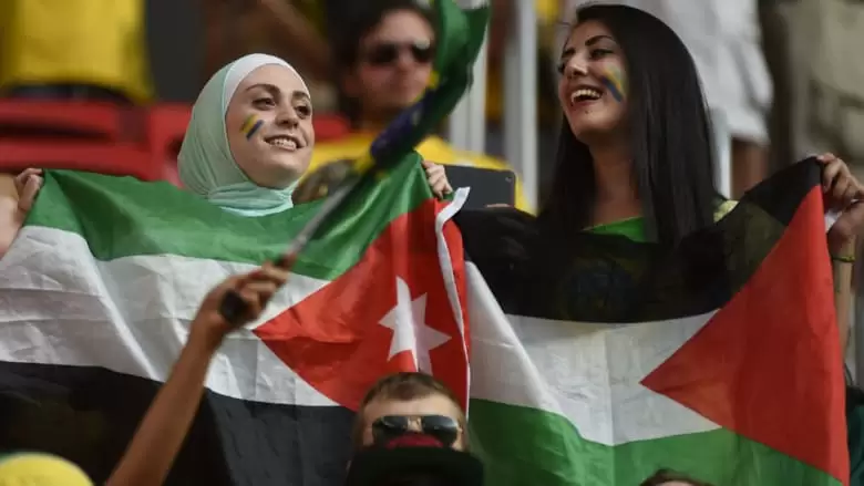 خلفيات وصور منتخب فلسطين للفيس بوك 2024 ومشجعيه