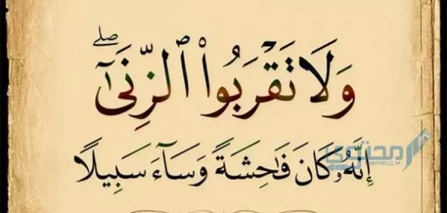 درجات الزنا