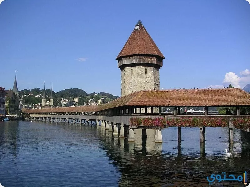 Ponte da Igrexa en Lucerna