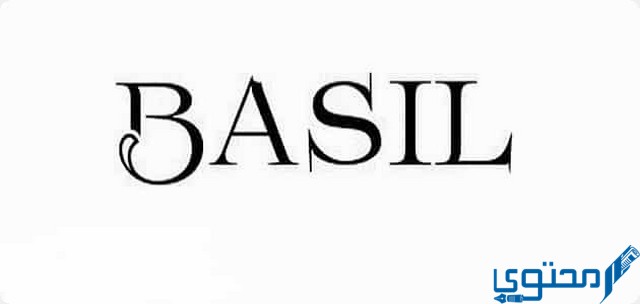 دلع اسم باسل Basel بالعربي والانجليزي