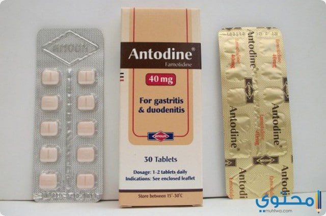 نشرة دواء انتودين Antodine لعلاج التهابات المعدة